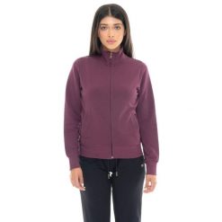 Bluza zimowa Leone 1947 Never Without Damen, Halsausschnitt Reißverschluss. Czerwone bluzy damskie LEONE 1947 APPAREL, na zimę, bez wzorów, z bawełny, sportowe, bez ramiączek, bez kaptura. W wyprzedaży za 176.82 zł.