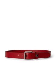LAUREN RALPH LAUREN Pasek 412968765018 Czerwony. Czerwone paski damskie Lauren Ralph Lauren, bez wzorów, ze skóry. Za 469.99 zł.