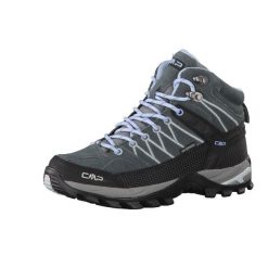 Damskie buty trekkingowe CMP Rigel Waterproof. Szare obuwie trekkingowe damskie CMP, z materiału, bez zapięcia. Za 406.99 zł.