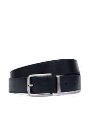 Emporio Armani Pasek EM007172 AF29130 MB084 Granatowy. Niebieskie paski męskie Emporio Armani, ze skóry. Za 569.99 zł.