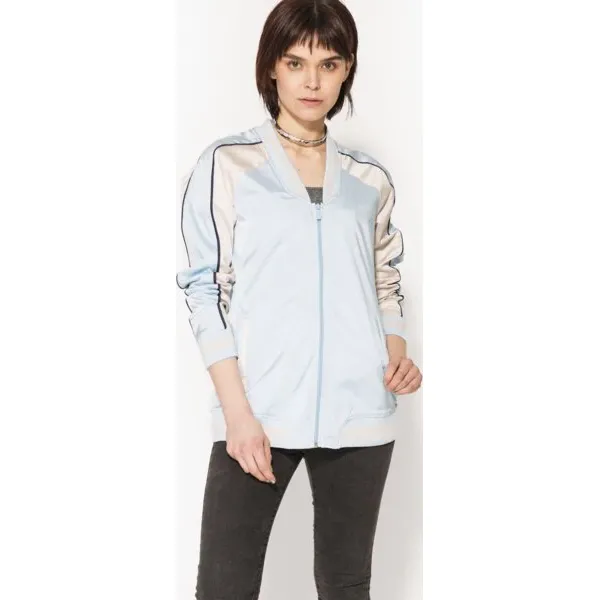 Confront Bluza Rab , granatowy, rozmiar S. Niebieskie bluzy damskie Confront, s, bez wzorów, z bawełny, klasyczne, bez ramiączek, bez kaptura. W wyprzedaży za 89.99 zł.