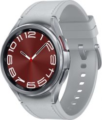 Smartwatch Samsung Galaxy Watch 6 Classic Stainless Steel 43mm Szary (SM-R950NZSAEUE). Szare zegarki smartwatch SAMSUNG, bez wzorów. Za 791.07 zł.