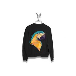 Bluza Papuga Damska. Czarne bluzy damskie Failfake, xs, bez wzorów, bez ramiączek, bez kaptura. Za 160.00 zł.