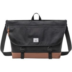 Cove Recycled 22.5L Torba Kurierska. Czarne torby podróżne damskie Herschel, bez wzorów. Za 531.99 zł.