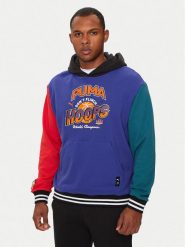 Puma Bluza Bandwagon 627216 Kolorowy Relaxed Fit. Bluzy męskie Puma, m, bez wzorów, z bawełny, bez ramiączek, bez kaptura. Za 359.99 zł.
