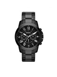 Fossil Zegarek Grant FS4832 Czarny. Czarne zegarki męskie FOSSIL, bez wzorów. Za 889.99 zł.