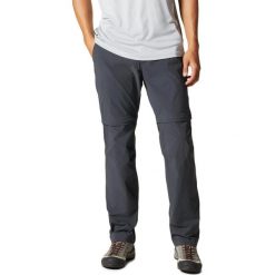 Spodnie turystyczne męskie Mountain Hardwear Basin Trek Convertible. Czarne spodnie sportowe męskie MOUNTAIN HARDWEAR, m, bez wzorów, narciarskie. W wyprzedaży za 319.00 zł.