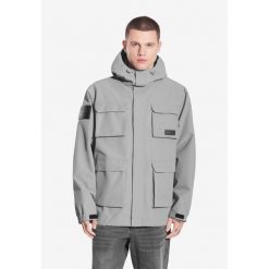 Kurtka turystyczna męska Prosto Cargo zimowa. Szare kurtki męskie Prosto., na zimę, m, bez wzorów, bez kaptura. W wyprzedaży za 333.99 zł.