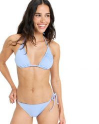 Dwuczęściowy zestaw kąpielowy dla Kobiety BEACH CLASSICS. Fioletowe stroje kąpielowe damskie Roxy, xl, bez wzorów, z elastanu. Za 216.90 zł.