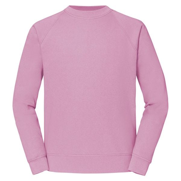 Klasyczna Bluza Raglanowa Unisex Dla Dorosłych. Czerwone bluzy męskie fruit of the loom, l, bez wzorów, klasyczne, bez ramiączek, bez kaptura. Za 84.99 zł.