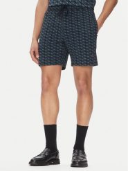 Moose Knuckles Szorty kąpielowe Hide And Swim M15MR756H Granatowy Regular Fit. Niebieskie kąpielówki męskie Moose Knuckles, bez wzorów, z syntetyku. Za 529.99 zł.