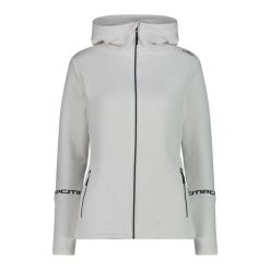 Bluza damska turystyczna CMP 32E4076. Białe bluzy damskie CMP, m, bez wzorów, sportowe, bez ramiączek, bez kaptura. W wyprzedaży za 328.99 zł.