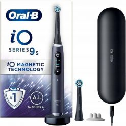 Szczoteczka Oral-B iO Series 9s electric toothbrush, black. Czarne szczoteczki elektryczne Oral-B. Za 1,300.74 zł.