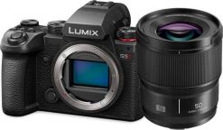 Aparat Panasonic Lumix S5 II + S 50 mm f/1.8 (DC-S5M2CE). Aparaty bezlusterkowce PANASONIC. Za 9,810.98 zł.