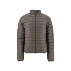 Kurtka puchowa JOTT Mat. Brązowe kurtki sportowe męskie Jott, na zimę, m, bez wzorów, z puchu, bez kaptura, narciarskie. Za 384.99 zł.