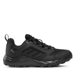 Buty do biegania adidas. Czarne obuwie sportowe damskie Adidas, bez wzorów, z gore-texu, bez zapięcia, do biegania, Adidas Terrex, gore-tex. Za 309.99 zł.