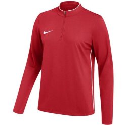 Bluza damska Nike Dri-Fit Park 26 Drill Top. Czarne bluzy damskie Nike, bez wzorów, z materiału, sportowe, bez ramiączek, bez kaptura. Za 115.99 zł.