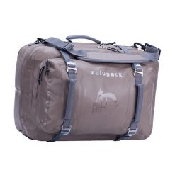 Wodoodporny plecak podróżny Zulupack Antipode. Brązowe plecaki męskie ZULUPACK, bez wzorów, z lycry. Za 984.99 zł.