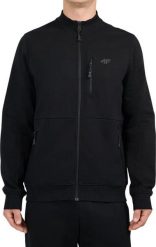 4f Bluza męska 4F M2547 czarna 4FWMM00TSWSM2547 20S M. Czarne bluzy męskie 4F, m, bez wzorów, bez ramiączek, bez kaptura. Za 194.38 zł.