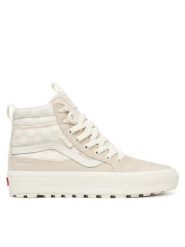 Vans Tenisówki Sk8-Hi Waterproof Insulat VN000V85DJR1 Beżowy jasny. Brązowe trampki męskie Vans, bez wzorów, ze skóry, bez zapięcia. Za 649.99 zł.