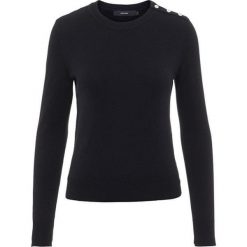 Vero Moda Damski Sweter Mild i Ls O-neck Button Bluza Boo Black (rozmiar M). Czarne bluzy damskie Vero Moda, m, bez wzorów, retro, bez ramiączek, bez kaptura. W wyprzedaży za 75.00 zł.