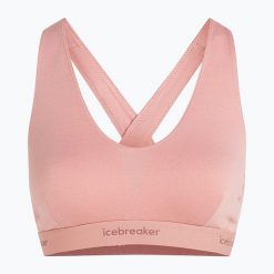 Biustonosz termoaktywny icebreaker Merino 125 Cool-Lite Sprite Racerback. Czerwone bielizna sportowa damska Icebreaker, xs, bez wzorów. Za 159.99 zł.