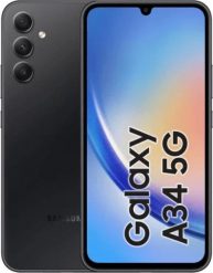 Smartfon Samsung Galaxy A34 5G 6/128GB Czarny (1392798). Czarne smartfony SAMSUNG. Za 892.80 zł.