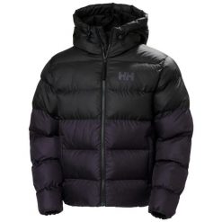 Kurtka z kapturem Helly Hansen Active. Fioletowe kurtki męskie Helly Hansen, m, bez wzorów, z puchu, z kapturem. Za 800.90 zł.