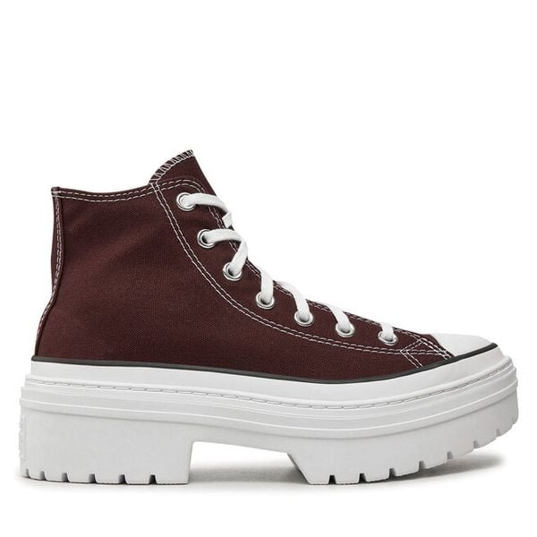 Trampki Converse. Czerwone trampki i tenisówki damskie Converse, bez wzorów, bez zapięcia. Za 259.99 zł.