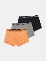 Bokserki Classic 3 pack - wielobarwny. Bokserki męskie Sinsay, bez wzorów. Za 39.99 zł.