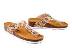 DR. BRINKMANN 700903-00 bunt, klapki japonki damskie. Żółte klapki damskie Dr. Brinkmann, na lato, bez wzorów, bez obcasa, bez zapięcia. Za 165.67 zł.