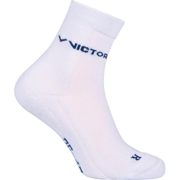 Skarpety sportowe Victor Performance - 2 pak. Białe skarpetki damskie Victor, bez wzorów, z bawełny. Za 73.99 zł.