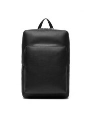 Calvin Klein Plecak Micro Pebble Slim Sq Bp 42 LV04D3005G Czarny. Czarne plecaki męskie Calvin Klein, bez wzorów, ze skóry. Za 499.99 zł.