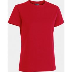 T-shirt damski Joma Desert krótki rękaw czerwony XL. Czerwone t-shirty damskie Joma, xl, bez wzorów, z bawełny, sportowe, bez kołnierzyka, bez ramiączek. Za 129.99 zł.