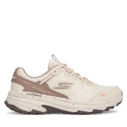 Buty do biegania Skechers. Czerwone obuwie sportowe damskie Skechers, bez wzorów, bez zapięcia, do biegania. Za 359.99 zł.