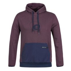 Bluza z kapturem Rafiki Zulu. Fioletowe bluzy damskie RAFIKI, bez wzorów, sportowe, bez ramiączek, z kapturem. Za 436.80 zł.