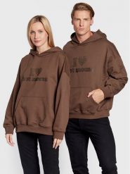 2005 Bluza Unisex Hot Moms Brązowy Relaxed Fit. Brązowe bluzy męskie 2005, m, bez wzorów, z bawełny, bez ramiączek, bez kaptura. Za 229.99 zł.