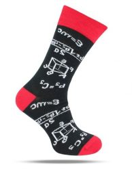 Skarpetki Bawełniane - Tematyczne - Wzór Matematyczny. Skarpety męskie His Story, bez wzorów, z bawełny. Za 29.99 zł.