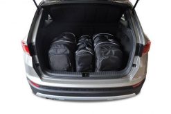 Torby Do Bagażnika Seat Ateca 2016+ 4Szt Kjust. Czarne torby podróżne damskie KJUST, bez wzorów, z kauczuku. Za 1,203.00 zł.