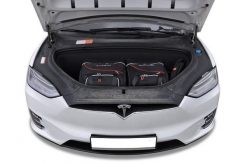 Torby Do Bagażnika Tesla Model X Ev 2016+ 2Szt Kjust. Czarne torby podróżne damskie KJUST, bez wzorów, z kauczuku. Za 485.00 zł.
