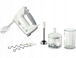 Mikser Bosch Mikser ręczny Bosch MFQ36480 ErgoMixx 450W funkcja Turbo akcesoria ze stali. Miksery Bosch. Za 577.19 zł.