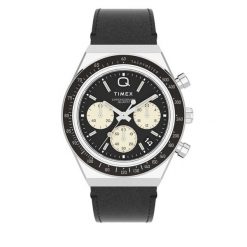 Zegarek Timex. Czarne zegarki męskie Timex, bez wzorów. Za 629.99 zł.