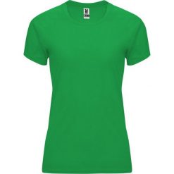 Damska Koszulka Sportowa Z Krótkim Rękawem Bahrain. Czerwone koszulki sportowe damskie ROLY, m, bez wzorów, bez ramiączek, trekkingowe. Za 44.99 zł.