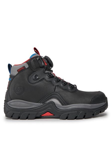 DC Shoes Trzewiki Navigator Lx ADYB100010 Czarny. Czarne botki męskie DC Shoes, bez wzorów, ze skóry, bez obcasa, bez zapięcia. Za 516.99 zł.