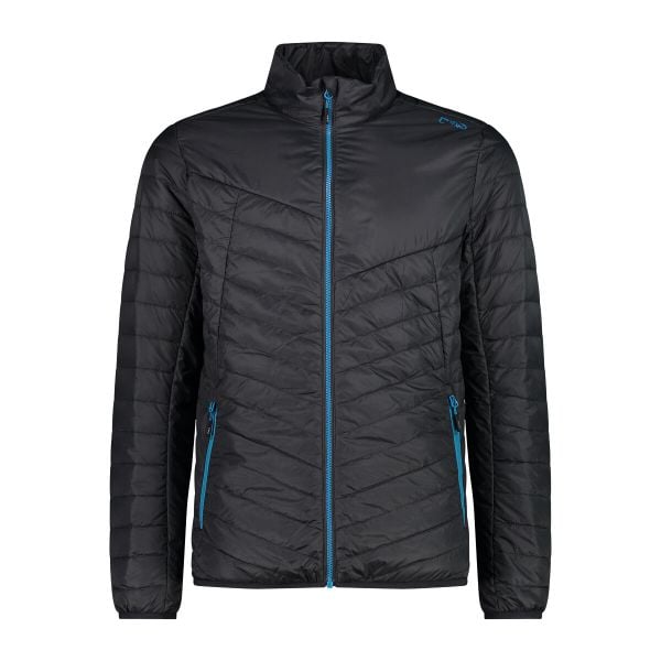 Kurtka puchowa CMP. Szare kurtki męskie CMP, m, bez wzorów, z nylonu, bez kaptura. Za 368.00 zł.