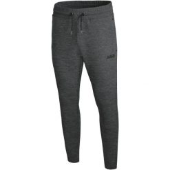 Damskie spodnie dresowe Jako jogging Premium Basics. Brązowe spodnie dresowe damskie Jako, bez wzorów, z dresówki, sportowe, do biegania. W wyprzedaży za 233.20 zł.