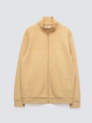 Bluza męska rozpinana ze stójką brązowa Wlador 801. Brązowe bluzy męskie BIG STAR, l, bez wzorów, z dzianiny, eleganckie, bez ramiączek, bez kaptura. Za 249.99 zł.