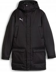 Kurtka męska Puma PUMA teamFINAL Winter Jacket black metallic M. Czarne kurtki męskie Puma, m, bez wzorów, bez kaptura. Za 468.71 zł.