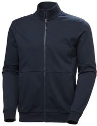 HELLY HANSEN Evo Zip Sweatshirt, blue M. Niebieskie bluzy męskie Helly Hansen, m, bez wzorów, bez ramiączek, bez kaptura. Za 207.94 zł.