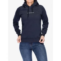 Bluza z kapturem damska Didriksons Ven Hoodie BBTO. Niebieskie bluzy damskie Didriksons, l, bez wzorów, casualowe, bez ramiączek, z kapturem. Za 235.99 zł.